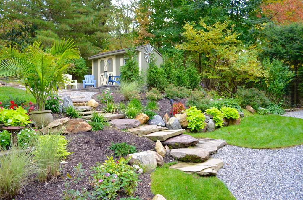 MG's Lawn Green Landscaping creates a Backyard Retreat