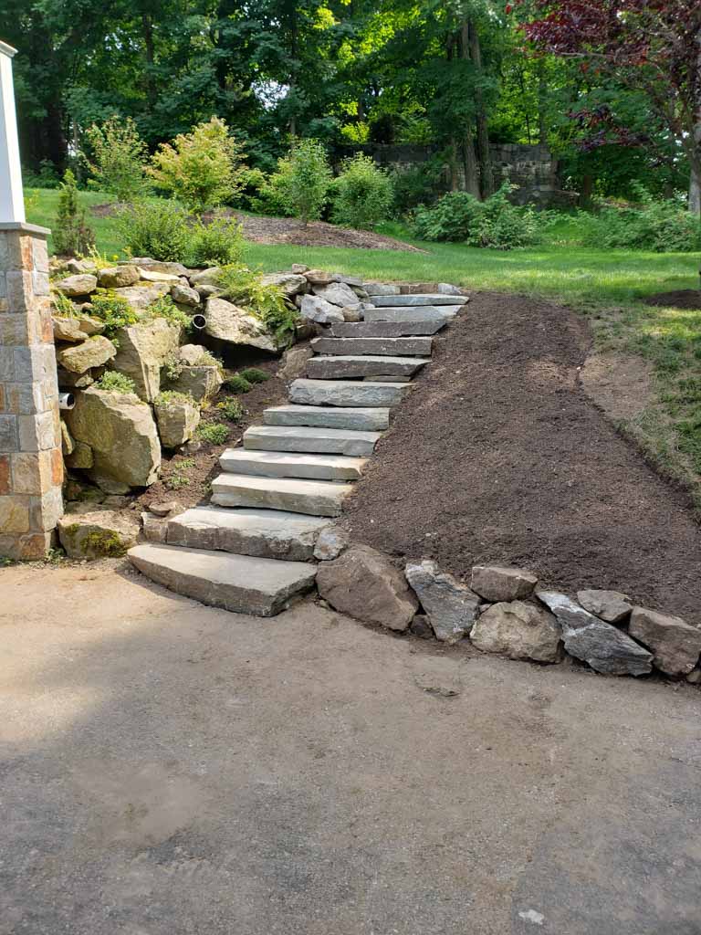 Stone Stairs by MG's Lawn Green