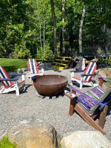 Natural Stone Fire pit Area 3